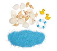 Rayher Déco Mini-Coquillages, Sable et Co., sct.-LS 1lot, 46843000