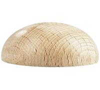 Rayher Demi sphère bois brut non-percée, arts créatifs ø 25mm sct. 6pcs, 6254600