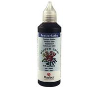 Rayher Easy Paint Window Colours Bottle 80 ML Black by