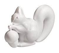 Rayher Ecureuil en polystyrène, Blanc, 10,5x18cm, 1 PCE., Arts créatifs, décorations, automne-30192000