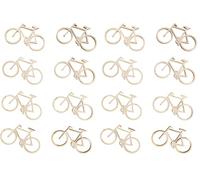 Rayher Embellissements «Vélo», en bois, naturel, 8 pces., 4,8X2,8cm, décorations, table, cartes, scrapbooking-46690505 (Lot de 2)
