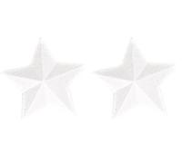 Rayher Etoile de noël en polystyrène pour décoration de noël, 15 cm, 3325600 (Lot de 2)