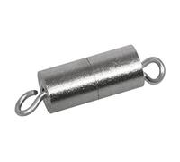 Rayher Fermoir à visser pour bijoux, en acier inox, 5x11 mm platine, 2216421