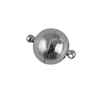 Rayher Fermoir magnétique en acier inox, création bijoux 10mm ø platine, 2216721