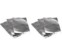 Rayher Feuille à gaufrer en aluminium 3 pcs p. gaufrage sct.-LS argenté, 2707022 (Lot de 2)