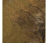 Rayher feuille métallique déco métal, loisirs créatifs 5 pcs 14x14cm or, 2170006