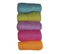 Rayher feutre Pure laine polaire 5 couleurs différentes 20 g mélange d'été 53657000 facile Going, or