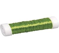 Fil bijoux à crocheter - Vert clair - Ø 0,3 mm - Bobine 50 m Vert G
