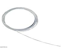 Rayher Fil bijoux av revêtement en plastique 0,5mm ø sct.-LS 2 m argent, 2115522