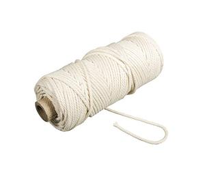 Rayher Fil de coton, blanc, 2 mm ø, env. 260 m, env. 600g, 80% Coton, 20% Polyester, 4400202