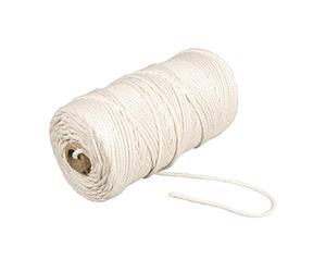 Rayher Fil de coton, blanc, 2 mm ø, env. 260 m, env. 600g, 80% Coton, 20% Polyester, 4400202