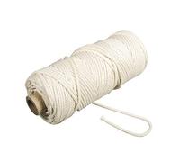 Rayher Fil de coton, blanc, 2 mm ø, env. 260 m, env. 600g, 80% Coton, 20% Polyester, 4400202