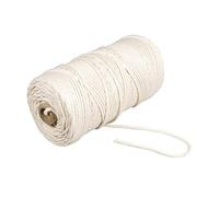 Rayher Fil de coton, blanc, 2 mm ø, env. 260 m, env. 600g, 80% Coton, 20% Polyester, 4400202