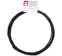 Rayher Fil de Fer recuit 10 Mètres Fil Souple, Stable, Universel et Polyvalent Utilisable pour Le Jardinage et Le Bricolage, Fer, Noir, àž1,2 mm