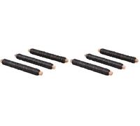 Rayher Fil de fer recuit p. fleurs sur bobine bois, 3x100g 0,65mm noir, 24127576 (Lot de 2)