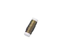 Rayher Fil en laiton, doré, 1 bobine, ø 0,40 mm, 100m, multi-usage, art floral, bijoux, décorations -2413100, Cuivré