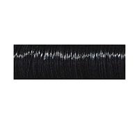 Rayher Fil floral, fil aluminium fleuriste 0,35 mm ø bobine 55 m noir, 2419201