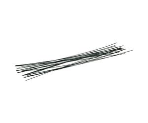Rayher Fil floral fil de fer à tiger 20 pces 0,30mm ø 1,20mm vert foncé, 2404613