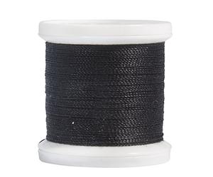 Rayher Fil pour Perles et rocailles, Noir, 1 Bobine, 100m, ø 0,5mm, 8900101 | non élastique, arts créatifs, bijoux, collier, bracelet