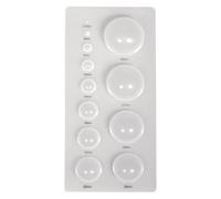 Rayher Gabarit quilling hémisphères 18,5x9cm, ø 2,5-40mm, sct.-LS 1pce, 71939000