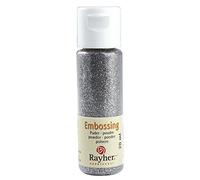 Rayher gaufrage poudre de 20 ml 610 Argent brillant opaque