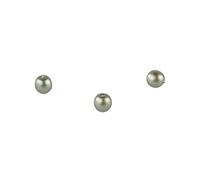 Rayher Hobby 14446606 Renaissance Perles en Verre Mat 4 mm Ø