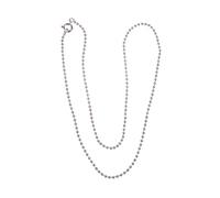 Rayher Hobby 22784606 Chaîne à billes 1,5 mm Argent 42 cm