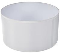 Rayher abat jour lampe rond abat jour suspension pour lampe de plafond abat jour blanc aussi pour créer des lampes personnalisées 30 cm diamètre x 16 cm hauteur polyester blanc