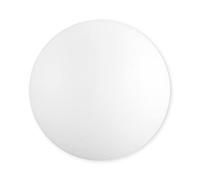 Rayher Hobby 3305800 Boules en polystyrène, pleines 15 cm ø, Plastique, Blanc