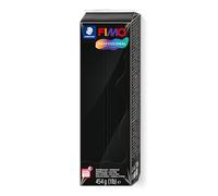 Rayher Hobby 34448576 Fimo Professional Grand Bloc, Noir, 454g