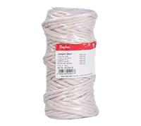 Fil de jute 6 plis Ø 6mm blanc bobine 35m - rayher