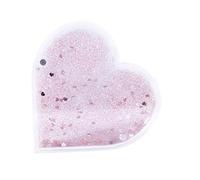 Rayher Cadre Photo acryl.magnét.Coeur+paillett, Acrylique, Assorties, 9,4x2,4x9,4cm