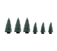 Rayher Hobby 66038000 Lot de 8 sapins de Noël décoratifs 5 + 7 cm