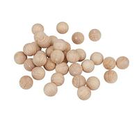 RAYHER HOBBY Lot de 35 Boules en Bois sans perçage de 10 mm