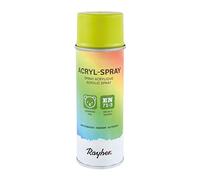 Rayher Hobby Spray peinture acrylique mat,vert pomme, 200ml, DIN EN71-3, base aqueuse, séchage rapide, multiples surfaces, intérieur, extérieur, décoration, rénovation-34145416, 5.5 x 5.5 x 17 cm