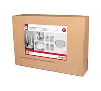 Rayher Kit de moules Silicone Bougeoir, y Compris sous-Verre Rond, 36212000