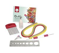 Rayher Kit débutant pour Quilling, idéal p. arts créatifs, boîte PVC, 67037000