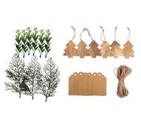 Rayher Kit Étiquettes-Cadeaux décoratives Ass. Div. matériaux, Neutre, 55967000