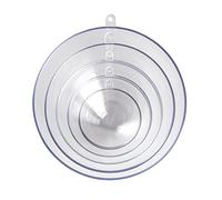 Rayher Kit Moules plastiques Coupes L 5 hémisphères acryliques ø6-14cm, 36120000