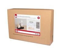 Rayher Kit Moules Silicone, photophore Maisons + Maisons Bois illumin., 36206000