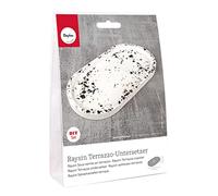 Rayher Kit Raysin sous-Verres en terrazzo, 1 sous Verre 17,8x9,5x1,3cm, 34473000, Taille Unique