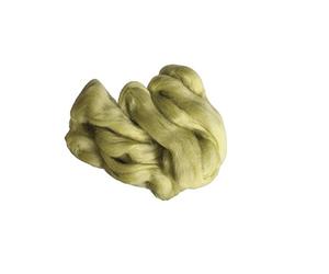 Rayher Laine vierge pour feutrage, vert olive, 50g, 100% pure laine, arts créatifs, feutrage sec et humide- 5360079, Helloliv