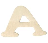 Rayher Lettre en bois A 4 cm