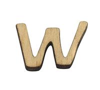 Rayher Lettre en Bois de 6218200, 2 cm, W