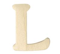 Rayher Lettre en bois L 4 cm