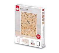 Rayher Livre d'or bois av. cœurs à poser FSCMixCred 35x26x4cm, bte 1kit, nature