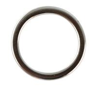 Rayher Lot d’anneaux en métal pour bijoux, argenté, 4 pces., 15 mm ø, arts créatifs, création de bijoux-15217606