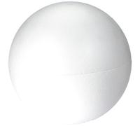 Rayher lot de 2 oeufs polystyrène de 30 cm de haut oeufs en polystyrène séparables à décorer ou à peindre à votre guise oeufs polystyrène pâques de 21.098 x 21.098 x 30 cm blanc