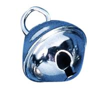 Rayher Lot de Clochettes, argentées, 10 pces., métal, Ø 9mm, Brillantes, grelots pour décoration, Arts créatifs, Noël, Carnaval, Collier et Jeux pour chats-2503021