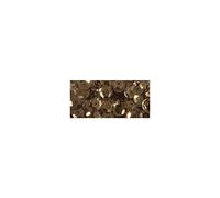 Rayher Lot de paillettes Sequin, doré, 4.000 pces., Ø 6mm, bombées, brillantes, arts créatifs, couture, broderie, Noël, Nouvel An, carnaval -3927006